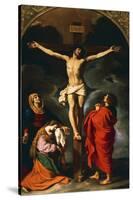 Crucifixion, 1466-1645-Giovanni Francesco Barbieri-Stretched Canvas
