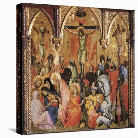 Crucifixion, 14th Century-Antonio Veneziano-Stretched Canvas