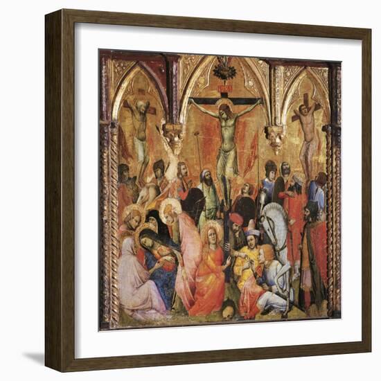 Crucifixion, 14th Century-Antonio Veneziano-Framed Giclee Print