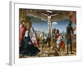 Crucifixion, 1509-1518-Juan de Flandes-Framed Giclee Print