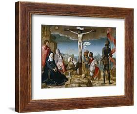 Crucifixion, 1509-1518-Juan de Flandes-Framed Giclee Print