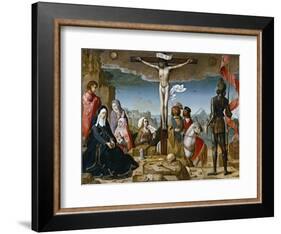 Crucifixion, 1509-1518-Juan de Flandes-Framed Giclee Print