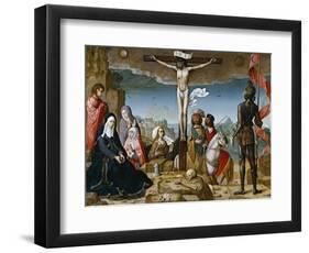 Crucifixion, 1509-1518-Juan de Flandes-Framed Giclee Print