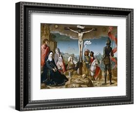 Crucifixion, 1509-1518-Juan de Flandes-Framed Giclee Print