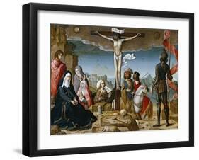 Crucifixion, 1509-1518-Juan de Flandes-Framed Giclee Print