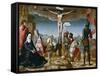 Crucifixion, 1509-1518-Juan de Flandes-Framed Stretched Canvas