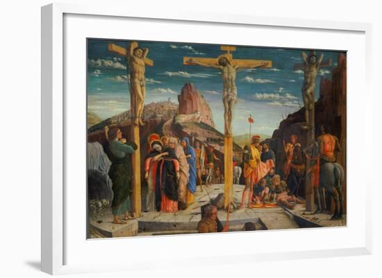 Crucifixion, 1557-60-Andrea Mantegna-Framed Giclee Print