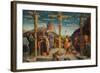 Crucifixion, 1557-60-Andrea Mantegna-Framed Giclee Print