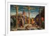 Crucifixion, 1557-60-Andrea Mantegna-Framed Premium Giclee Print