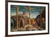 Crucifixion, 1557-60-Andrea Mantegna-Framed Premium Giclee Print