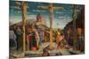 Crucifixion, 1557-60-Andrea Mantegna-Mounted Premium Giclee Print