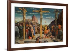 Crucifixion, 1557-60-Andrea Mantegna-Framed Giclee Print