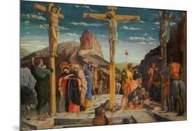 Crucifixion, 1557-60-Andrea Mantegna-Mounted Giclee Print