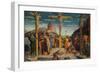 Crucifixion, 1557-60-Andrea Mantegna-Framed Premium Giclee Print