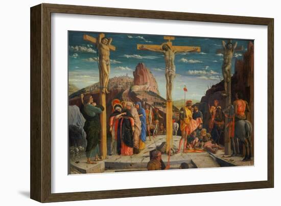 Crucifixion, 1557-60-Andrea Mantegna-Framed Giclee Print