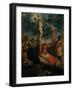 Crucifixion, 1835-Eugene Delacroix-Framed Giclee Print