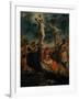 Crucifixion, 1835-Eugene Delacroix-Framed Giclee Print