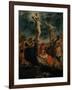 Crucifixion, 1835-Eugene Delacroix-Framed Giclee Print