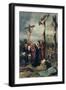 Crucifixion, 1873-Eduard Karl Franz von Gebhardt-Framed Giclee Print