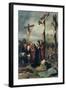 Crucifixion, 1873-Eduard Karl Franz von Gebhardt-Framed Giclee Print