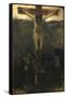 Crucifixion, 1890-1900-Gaetano Previati-Framed Stretched Canvas