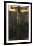 Crucifixion, 1890-1900-Gaetano Previati-Framed Giclee Print