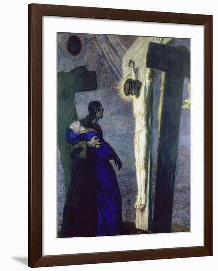 Crucifixion, 1913-Franz von Stuck-Framed Giclee Print