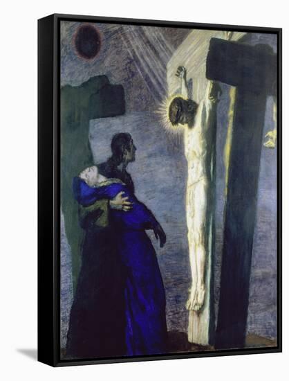 Crucifixion, 1913-Franz von Stuck-Framed Stretched Canvas