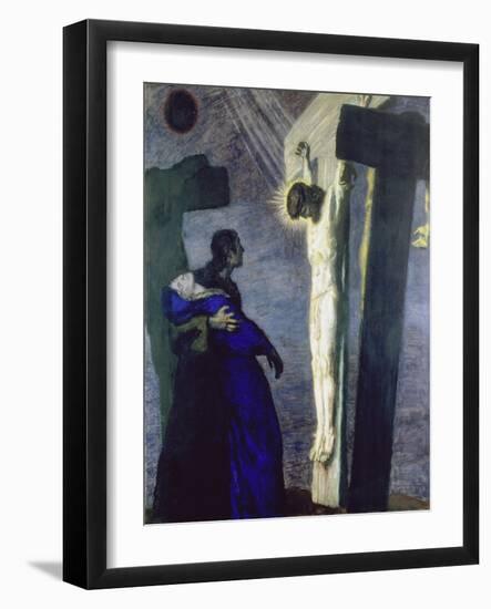 Crucifixion, 1913-Franz von Stuck-Framed Giclee Print