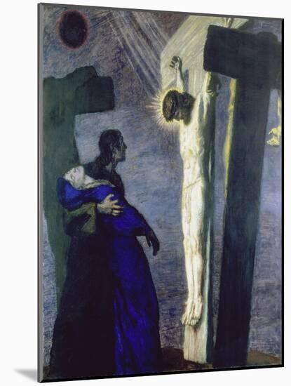 Crucifixion, 1913-Franz von Stuck-Mounted Giclee Print