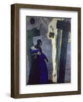 Crucifixion, 1913-Franz von Stuck-Framed Giclee Print