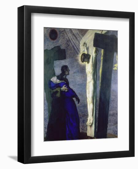 Crucifixion, 1913-Franz von Stuck-Framed Giclee Print