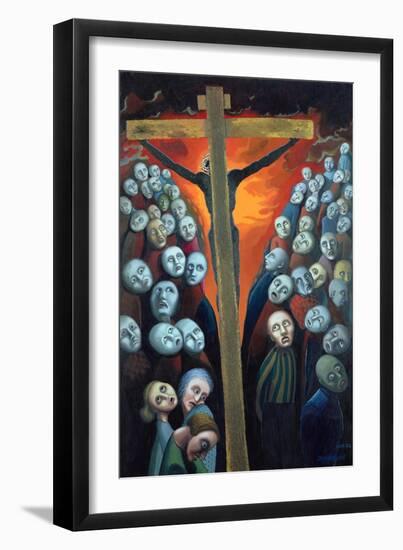 Crucifixion, 1998-Dinah Roe Kendall-Framed Giclee Print