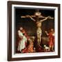 Crucifixion, a Panel from the Isenheim Altar, Limewood (Around 1515)-Matthias Gr?newald-Framed Giclee Print