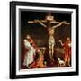 Crucifixion, a Panel from the Isenheim Altar, Limewood (Around 1515)-Matthias Gr?newald-Framed Giclee Print