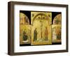 Crucifixion Altarpiece-Duccio di Buoninsegna-Framed Photographic Print