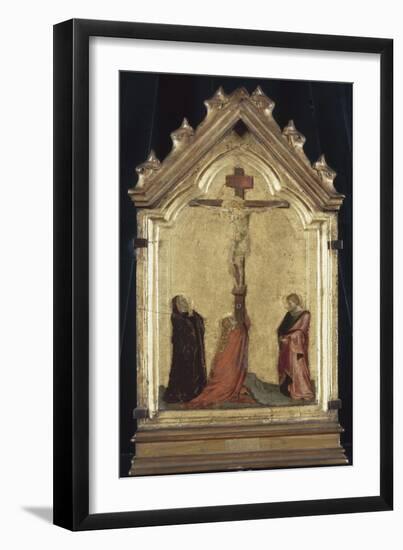 Crucifixion avec Madeleine, la Vierge et saint Jean-null-Framed Giclee Print