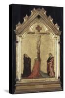 Crucifixion avec Madeleine, la Vierge et saint Jean-null-Stretched Canvas