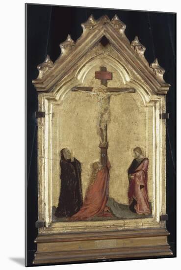Crucifixion avec Madeleine, la Vierge et saint Jean-null-Mounted Giclee Print