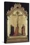 Crucifixion avec Madeleine, la Vierge et saint Jean-null-Stretched Canvas