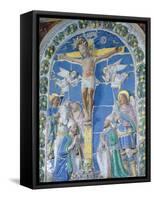 Crucifixion, Bas Relief-Luca Della Robbia-Framed Stretched Canvas