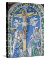 Crucifixion, Bas Relief-Luca Della Robbia-Stretched Canvas