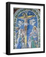 Crucifixion, Bas Relief-Luca Della Robbia-Framed Photographic Print