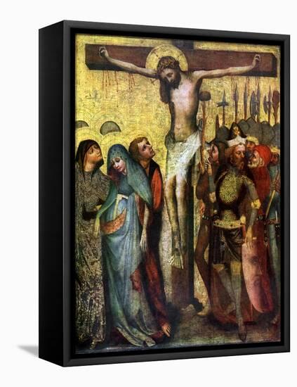 Crucifixion, before 1400-null-Framed Stretched Canvas