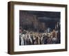 Crucifixion by the Romans, 1887-Vasili Vasilievich Vereshchagin-Framed Giclee Print