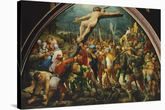 Crucifixion, by Wolfgang Huber-null-Stretched Canvas