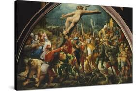 Crucifixion, by Wolfgang Huber-null-Stretched Canvas