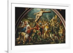 Crucifixion, by Wolfgang Huber-null-Framed Giclee Print