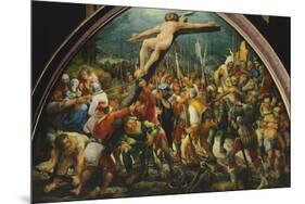 Crucifixion, by Wolfgang Huber-null-Mounted Giclee Print
