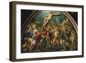 Crucifixion, by Wolfgang Huber-null-Framed Giclee Print